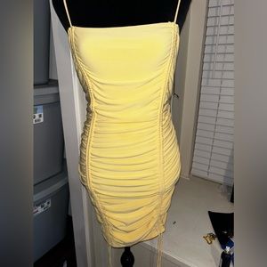 Yellow Rouge Dress